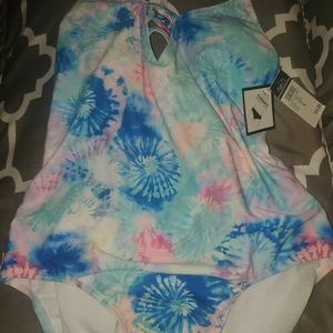 One piece bathing suit